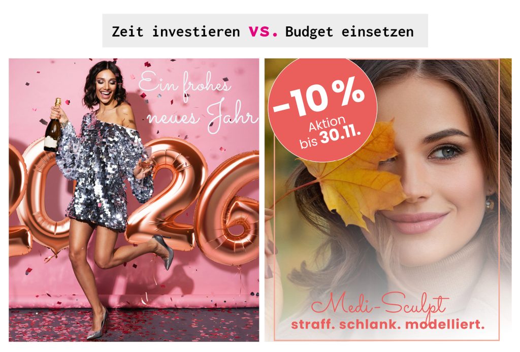 Zeit investieren vs. Budget einsetzen