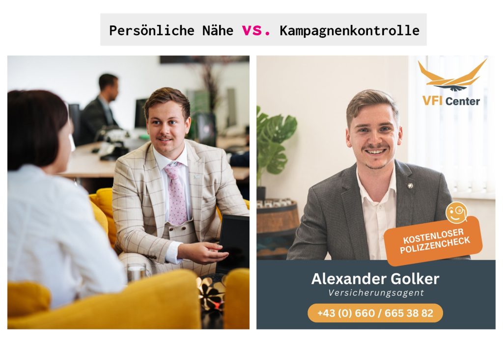 Persönliche Nähe vs. Kampagneskontrolle
